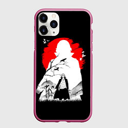 Чехол iPhone 11 Pro матовый MIkki токийские мстители микки, цвет: 3D-малиновый