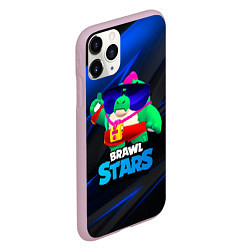 Чехол iPhone 11 Pro матовый Базз Buzz Brawl Stars, цвет: 3D-розовый — фото 2