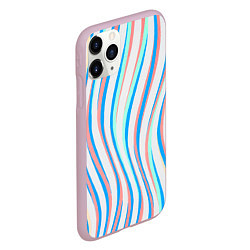 Чехол iPhone 11 Pro матовый Морская Лагуна!, цвет: 3D-розовый — фото 2