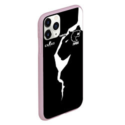 Чехол iPhone 11 Pro матовый Форма FURIA Форма СS:GO, цвет: 3D-розовый — фото 2