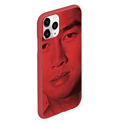 Чехол iPhone 11 Pro матовый Van Darkholm Gachimuchi, цвет: 3D-красный — фото 2