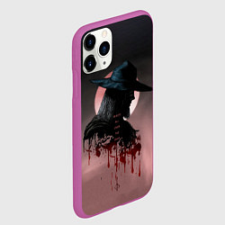 Чехол iPhone 11 Pro матовый Blind Hunter, цвет: 3D-фиолетовый — фото 2