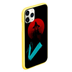 Чехол iPhone 11 Pro матовый Бладборн хантер, цвет: 3D-желтый — фото 2