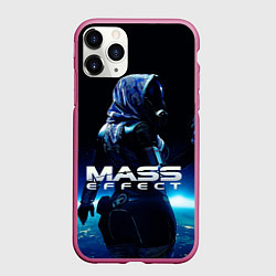 Чехол iPhone 11 Pro матовый MASS EFFECT ТАЛИ ЗОРА, цвет: 3D-малиновый