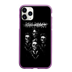 Чехол iPhone 11 Pro матовый Папа Таракан, цвет: 3D-фиолетовый