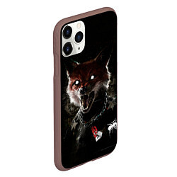 Чехол iPhone 11 Pro матовый Prodigy Fox, цвет: 3D-коричневый — фото 2