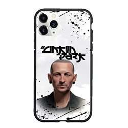 Чехол iPhone 11 Pro матовый ЧЕСТЕР ЛИНКИН ПАРК Z, цвет: 3D-черный