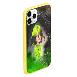 Чехол iPhone 11 Pro матовый BILLIE EILISH БИЛЛИ АЙЛИШ Z, цвет: 3D-желтый — фото 2