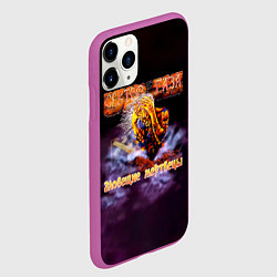 Чехол iPhone 11 Pro матовый Сектор Газа альбом Зловещие мертвецы, цвет: 3D-фиолетовый — фото 2