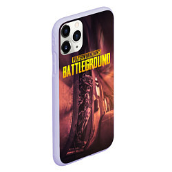 Чехол iPhone 11 Pro матовый PUBG PARAMO ПУБГ ПАРАМО Z, цвет: 3D-светло-сиреневый — фото 2