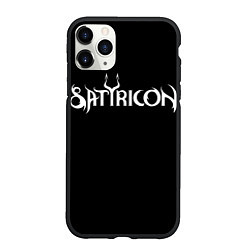 Чехол iPhone 11 Pro матовый Satyricon, цвет: 3D-черный