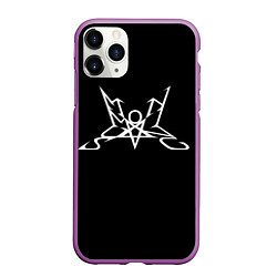 Чехол iPhone 11 Pro матовый Summoning, цвет: 3D-фиолетовый