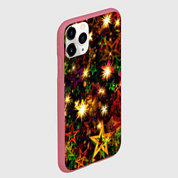 Чехол iPhone 11 Pro матовый Яркий день, цвет: 3D-малиновый — фото 2