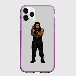 Чехол iPhone 11 Pro матовый RISE OF THE ROMAN EMPIRE, цвет: 3D-фиолетовый