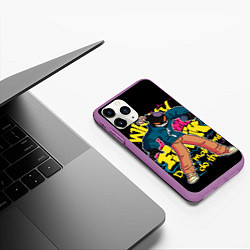 Чехол iPhone 11 Pro матовый Whitty, Friday Night Funkin, цвет: 3D-фиолетовый — фото 2