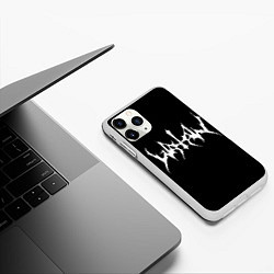 Чехол iPhone 11 Pro матовый Watain, цвет: 3D-белый — фото 2