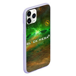 Чехол iPhone 11 Pro матовый BLACK MESA HALF-LIFE Z, цвет: 3D-светло-сиреневый — фото 2