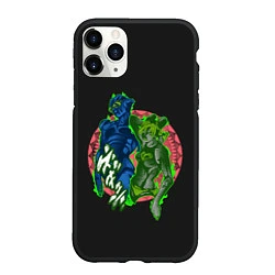 Чехол iPhone 11 Pro матовый Stone Ocean JoJo, цвет: 3D-черный