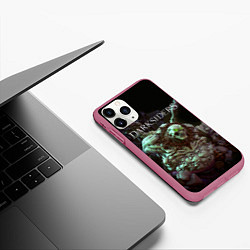 Чехол iPhone 11 Pro матовый Гнев Войны Darksiders Z, цвет: 3D-малиновый — фото 2