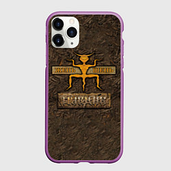 Чехол iPhone 11 Pro матовый ЖЕНЬ - ШЕНЬ ПИКНИК, цвет: 3D-фиолетовый