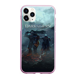 Чехол iPhone 11 Pro матовый Darksiders Гнев Войны Z, цвет: 3D-розовый