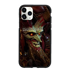 Чехол iPhone 11 Pro матовый Darksiders Гнев Войны Z, цвет: 3D-черный