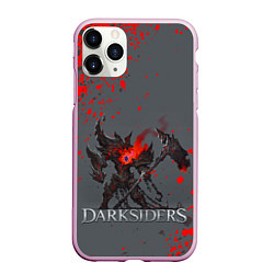 Чехол iPhone 11 Pro матовый Darksiders Гнев Войны Z, цвет: 3D-розовый