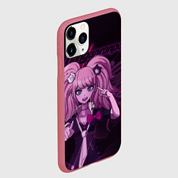 Чехол iPhone 11 Pro матовый Джунко Эношима Данганронпа, цвет: 3D-малиновый — фото 2
