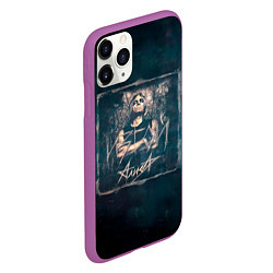 Чехол iPhone 11 Pro матовый Алиса - ИЗГОЙ, цвет: 3D-фиолетовый — фото 2