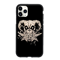 Чехол iPhone 11 Pro матовый BabyMetal в челюстях демона