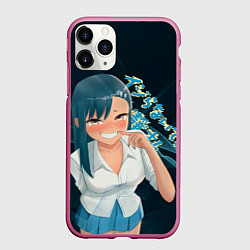 Чехол iPhone 11 Pro матовый Хаясэ Нагаторо, цвет: 3D-малиновый