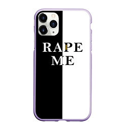 Чехол iPhone 11 Pro матовый Rape Me Kurt Cobain спина Z, цвет: 3D-светло-сиреневый