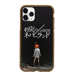 Чехол iPhone 11 Pro матовый Emma The Promised Neverland Z, цвет: 3D-коричневый