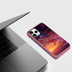 Чехол iPhone 11 Pro матовый AMY ROSE SONIC СОНИК Z, цвет: 3D-малиновый — фото 2