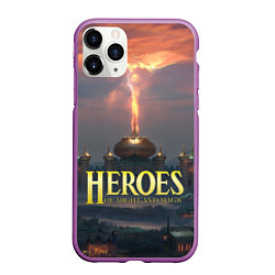 Чехол iPhone 11 Pro матовый Heroes of Might and Magic HoM Z, цвет: 3D-фиолетовый