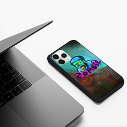 Чехол iPhone 11 Pro матовый ZOMBIE, цвет: 3D-черный — фото 2