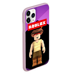 Чехол iPhone 11 Pro матовый ROBLOX РОБЛОКС Z, цвет: 3D-розовый — фото 2