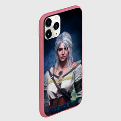 Чехол iPhone 11 Pro матовый Ciri, цвет: 3D-малиновый — фото 2