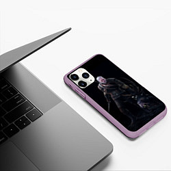 Чехол iPhone 11 Pro матовый The Witcher, цвет: 3D-сиреневый — фото 2