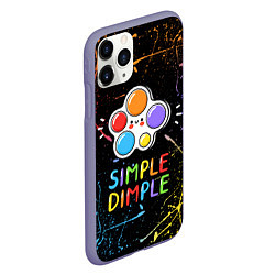 Чехол iPhone 11 Pro матовый SIMPLE DIMPLE ИГРУШКА, цвет: 3D-серый — фото 2