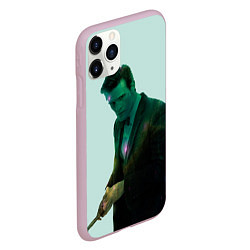Чехол iPhone 11 Pro матовый Мэтт Смитт, цвет: 3D-розовый — фото 2