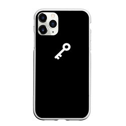 Чехол iPhone 11 Pro матовый Ключ - Цитаты великих, цвет: 3D-белый