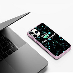 Чехол iPhone 11 Pro матовый Smile Evereday - Улыбайся !, цвет: 3D-розовый — фото 2