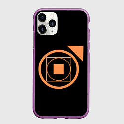 Чехол iPhone 11 Pro матовый Тремер, цвет: 3D-фиолетовый
