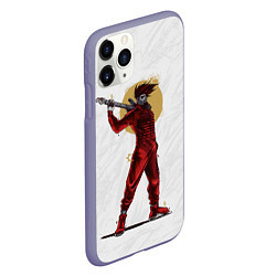 Чехол iPhone 11 Pro матовый MICK THOMSON SLIPKNOT СЛИПКНОТ Z, цвет: 3D-серый — фото 2