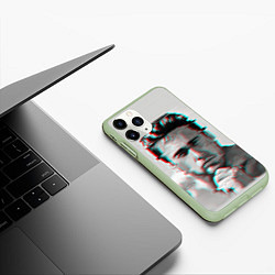 Чехол iPhone 11 Pro матовый Billie Herrington Gachimuchi, цвет: 3D-салатовый — фото 2