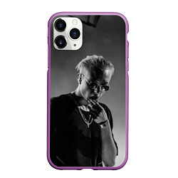 Чехол iPhone 11 Pro матовый T-Fest на концерте, цвет: 3D-фиолетовый