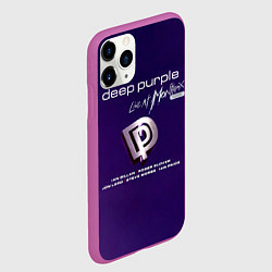 Чехол iPhone 11 Pro матовый Deep Purple - Live at Montreux 1996, цвет: 3D-фиолетовый — фото 2