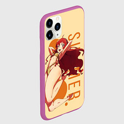 Чехол iPhone 11 Pro матовый Summer Eris, цвет: 3D-фиолетовый — фото 2