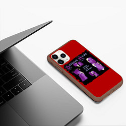 Чехол iPhone 11 Pro матовый Songs of Faith and Devotion - Depeche Mode, цвет: 3D-коричневый — фото 2